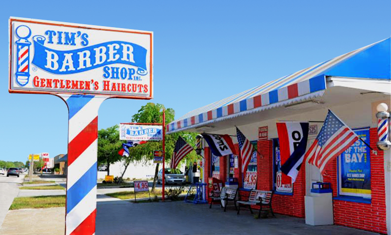 Tim's Barbershop a St. Pete Landmark