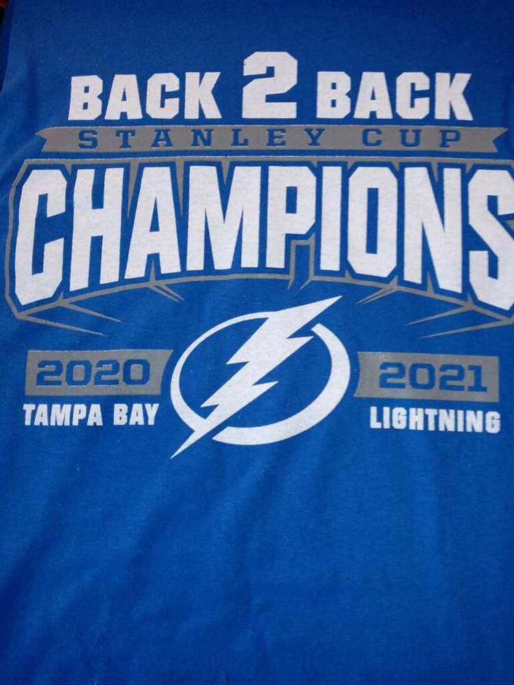 We support the Tampa Bay Lightning